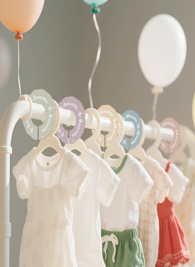LEMBANG Baby Clothes Dividers for Closet,Clothes Organizer for Boy & Girl Nursery,from Newborn to 24 Months. - Image 4